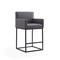 Manhattan Comfort Ambassador Counter Stool in Grey and Black CS010-GY - alternate 1